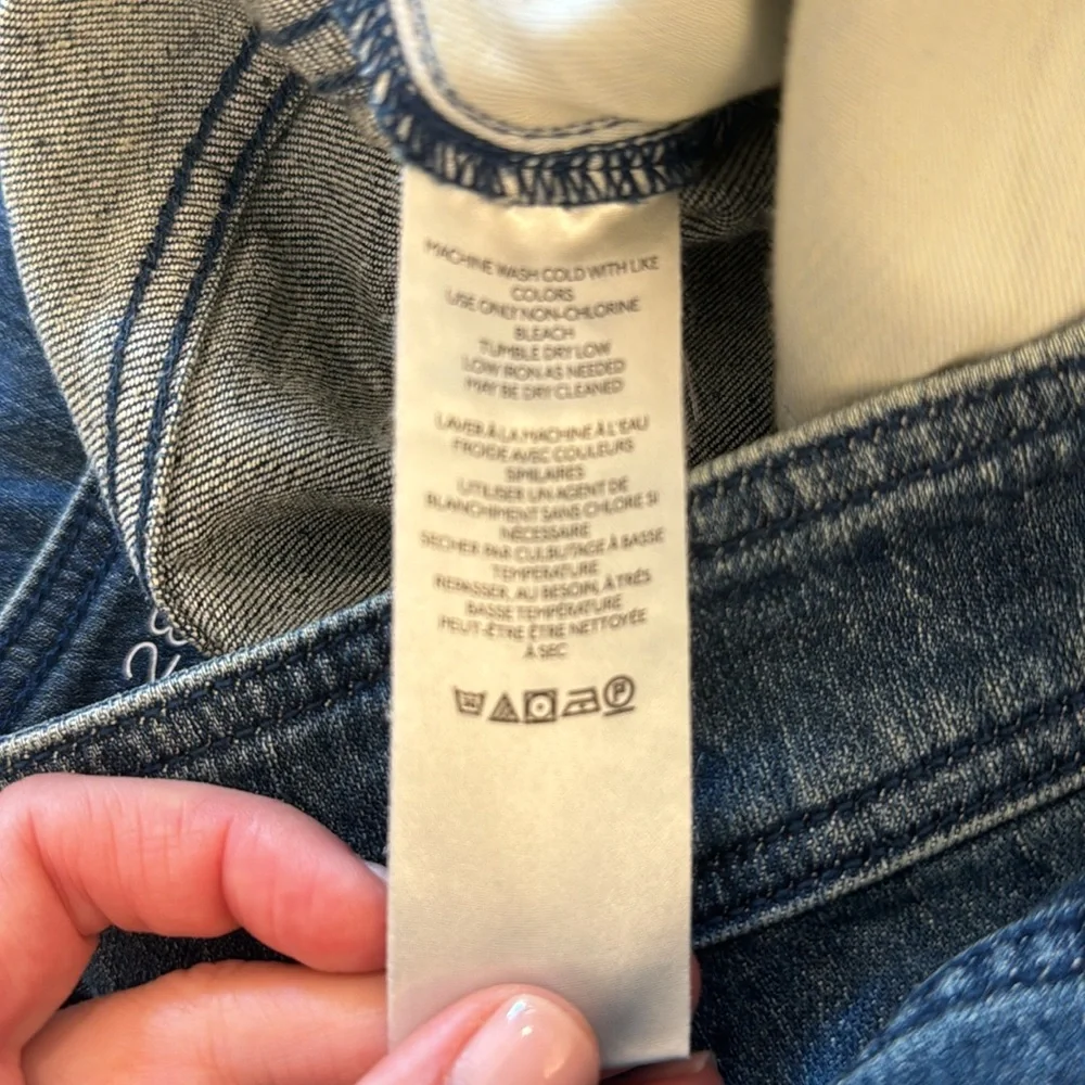 Pilcro High-Rise Wide-Leg Trouser Jeans size 27 - Picture 7 of 8